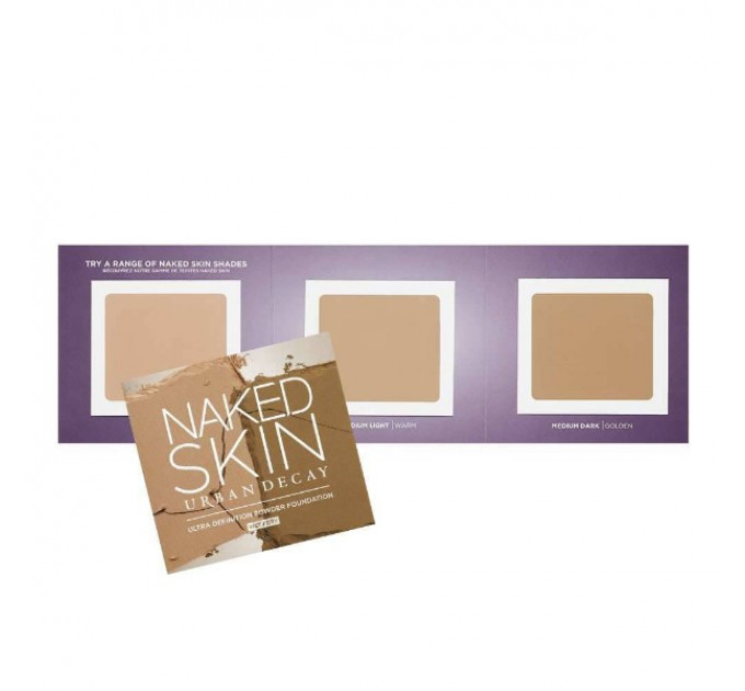 Urban Decay Naked Skin Ultra Definition Powder Foundation Sampler (3 shades) тональная основа